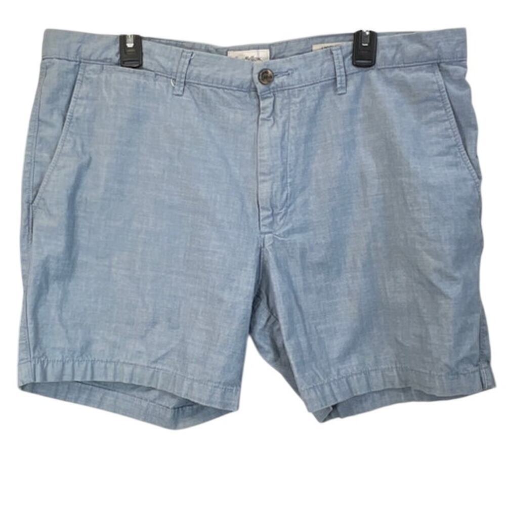 Goodfellow & Co. Mens 38 Light Blue 7" Inseam De Largo Linden Short